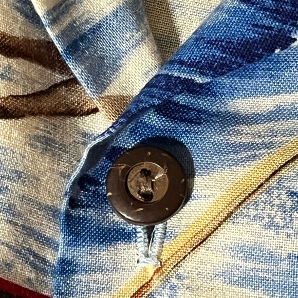 Vintage KY’s Hawaiian Button Up Palm Tree Short Sleeve Shirt XXL 2XL Made in USA - Picture 5 of 9